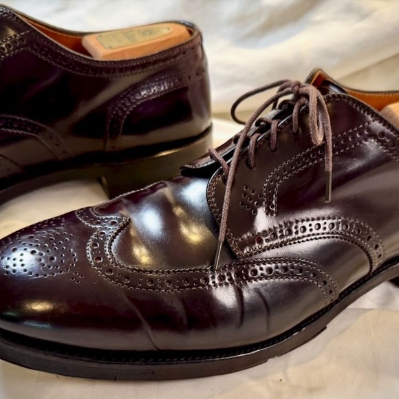 RARE-Alden Wing Tip Bal Oxford - Color 8 - Commando Soles - Size 13 - Picture 6 of 16